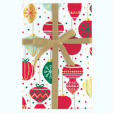 HAPPY CHRISTMAS ICONS JUMBO ROLL WRAP