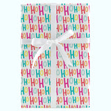 BOLD BRIGHT HO HO HO JUMBO ROLL WRAP