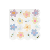 HAPPY FLOWERS LARGE NAPKINS