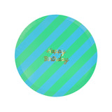 STRIPE HAPPY BIRTHDAY SIDE PLATES