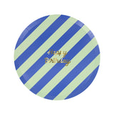 STRIPE HAPPY BIRTHDAY SIDE PLATES