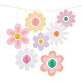GROOVY FLOWER HANGING DECORATIONS