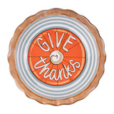 GIVE THANKS PIE DISH