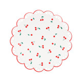 CHERRY PATTERN SIDE PLATES