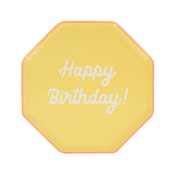 MIXED HAPPY BIRTHDAY SIDE PLATES
