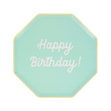 MIXED HAPPY BIRTHDAY SIDE PLATES