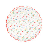 DITSY POSY SCALLOPED SIDE PLATES