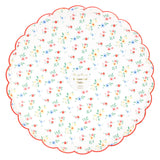 DITSY POSY SCALLOPED DINNER PLATES