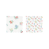 DITSY POSY SCALLOPED SMALL NAPKIN