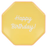 MIXED HAPPY BIRTHDAY DINNER PLATES