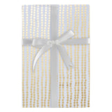 DYNAMIC DOTS-GOLD GIFT WRAP