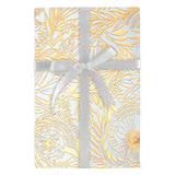 GOLDEN FLORAL ROLL WRAP