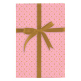 GOLD SWISS DOTS - BLOSSOMGIFT WRAP