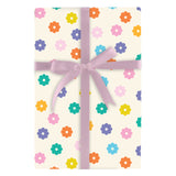 GROOVY VIBES-FLORAL CONFETTI GIFT WRAP