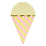 ICE CREAM WITH SPRINKLES PLATES