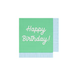 MIXED HAPPY BIRTHDAY SMALL NAPKIN