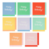 MIXED HAPPY BIRTHDAY LARGE NAPKIN