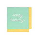 MIXED HAPPY BIRTHDAY LARGE NAPKIN
