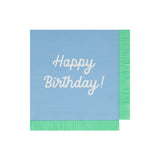 MIXED HAPPY BIRTHDAY LARGE NAPKIN