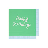 MIXED HAPPY BIRTHDAY LARGE NAPKIN