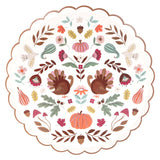 FOLK FALL DINNER PLATES