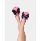 L/XL Pink Scottie Slippers