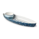 WAKE AT THE LAKE 3-D CANOE CHIP AND DIP WITH KNIFE