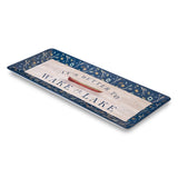 WAKE AT THE LAKE MELAMINE RECTANGULAR PLATTER
