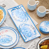 BEACH HOUSE CRAB RECTANGULAR PLATTER