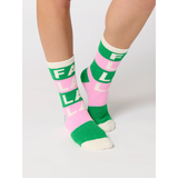 GREEN FA LA LA SOCKS