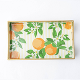 Small Orange Blossom Vanity Tray