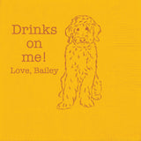 Personalized Custom Drink On Me Napkins Set of 50
