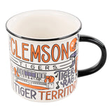 CLEMSON COLLEGE CAMPFIRE MUG