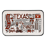 TEXAS COLLEGE TRINKET TRAY