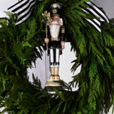 Black Bow Nutcracker Christmas Figure