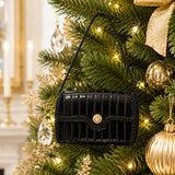 Black Purse Christmas Ornament