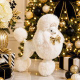 Princess Poodle Christmas Figure