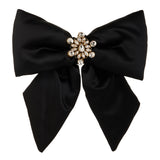 Black Satin Bottle Bow