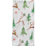 FROLICKING REINDEER TEA/ DISHTOWEL