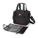 GEORGIA BULLDOGS - TARANA RECYCLED LUNCH BAG COOLER WITH UTENSILS