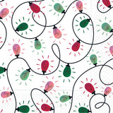 PINK AND GREEN  STRING LIGHT LUNCEON NAPKINS