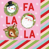 JOLLY FIGURES LUNCHEON NAPKIN
