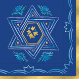 Elegant Hanukkah Luncheon Napkin