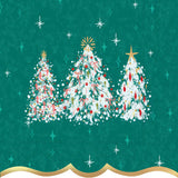 VINTAGE TREE LUNCHEON NAPKIN