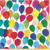 Balloon Bash Luncheon Paper Napkins