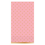 GOLD SWISS DOTS GUEST TOWEL NAPKIN-BLOSSOM
