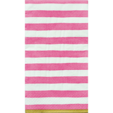 Bold Strokes - Pink Paper Guest Towel Napkins