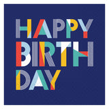 BOLD BIRTHDAY BEVERAGE NAPKINS