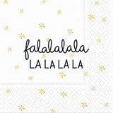 SCRIPT FALALA BEVERAGE NAPKIN