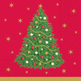 HOLIDAY SPLENDOR BEVERAGE NAPKIN